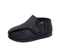 Lifup Zapatillas para Diabéticos Ajustables Antideslizantes Pantuflas Ortopédico Zapatos para Mujer Negro 40