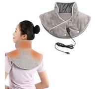 Lifweb Thermaease Pro, Outfany Thermaease Pro, Heating Pad for Neck and Shoulders and Back with 3 Temp Settings, Very Suitable for People Who Are Afraid of Cold (free size,A)