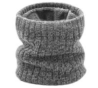lifwimner Braga Cuello Invierno Hombre Mujer, Calentador de Cuello Polar Térmica Cálido Bufanda Snood para Esquí Snowboard Moto Ciclismo Running (Gris)