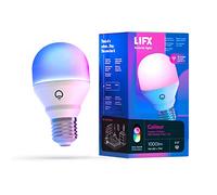 LIFX Colour A60 1000 lúmenes [E27], Miles de millones de colores y blancos, Bombilla LED inteligente con Wi-Fi, No hace falta puente, Compatible con Alexa, Hey Google, HomeKit y Siri