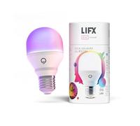 LIFX Mini (E27) Bombilla de luz LED inteligente Wi-F, ajustable, multicolor, regulable, no requiere concentrador, funciona con Alexa, Apple HomeKit y Google Assistant