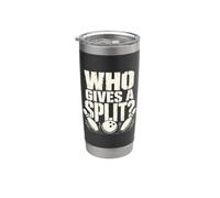 Liga de bolos que da un jugador de bolos dividido Vaso térmico de acero inoxidable de doble pared