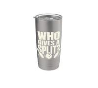 Liga de bolos que da un jugador de bolos dividido Vaso térmico de acero inoxidable de doble pared
