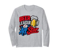 Liga de la Cerveza All Stars Liga de béisbol para Adultos recreativo Manga Larga