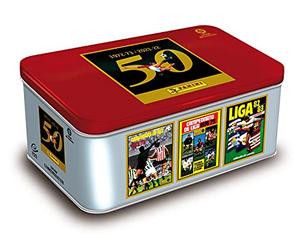 Liga Este 2021/2022-National Soccer Club Tin Box, Multicolor (Panini España, S.A 75)