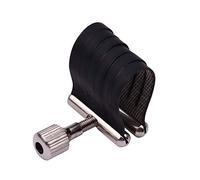 Ligatura de Saxo, Ligadura de Saxofn de Cuero Compacto con un Conveniente Diseo de Tornillo nico para Boquilla de Saxofn Tenor (para boquilla de metal de saxofn alto