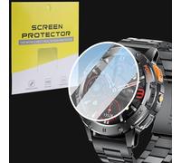 LIGE 1 Protectores de Pantalla de Cristal Templado para Reloj 1,43 Pulgadas 38 mm - Compatible con BW1846, SML1 PRO, EF3, EF5, EF6, EF7, FV10, SML6, ST19, FV5 - Dureza 9H
