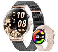 LIGE Reloj Inteligente Mujer con Llamada 5.3, 1.43'' AMOLED Smartwatch con Función Femenina, Pulsometro, SpO2, Monitor de Sueño, 120+ Modos Deportivos, Calorías, Podómetro para Android iOS