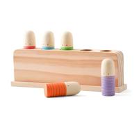 Ligeinsrk Pop-up Pop-up Toy Rainbow Color Press & - Juguete Play-On Wooden Toys Educational Toys para el Desarrollo de Madera para el hogar, Preescolar, Regalos para niños pequeños