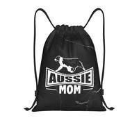 Ligera Bolsa de natación Mamá Australiana Pastor Australiano Multicolor Mochila Deportiva 36x42cm para Deportes al Aire Libre,Viajes