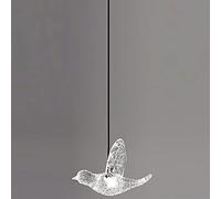 Ligera LED latón Iluminación Isla Cocina Sombra acrílica la casa Campo Colgando de lámpara con luz Tri-Tone para Comedor, vestíbulo, Restaurante