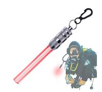 Ligera LED Sumergible: 0.59 Pulgadas Compact Battery Dives Luz para iluminación Continua submarina, Tiempo de ejecución de 50 Horas con 2 Modos de iluminación, Luces de Buceo para bucear Gratis