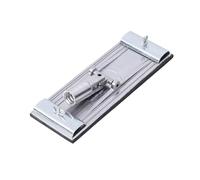 Ligeras aleaciones de aluminio de peso ligero Barras de soporte de papel de lija Cabezal de amoladora para tareas de lijado y pulido precisos eficientes Soporte de papel de lija de aluminio