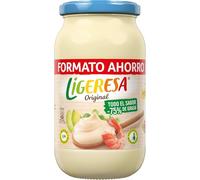 Ligeresa Salsa en Tarro Original Apta para vegetarianos 425 ml x2