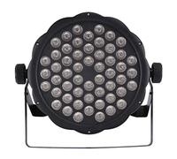 Ligero 3W x 54 LED PAR luz Luz de Escenario, con Pantalla LED, Maestro/Esclavo / DMX512 ejecución automática Modos de Control / / Sonido, Estados Unidos/Enchufe de la UE