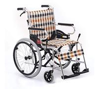 Ligero Aluminio Plegable Transporte Ligero Transporte En Silla De Ruedas Móvil Viaje Portátil Ancianos Discapacitados Transporte Ligero Manual Silla De Ruedas Móvil Con Freno De Mano