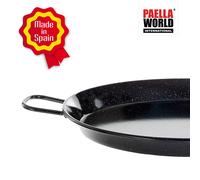 Ligero Esmaltado Paella Sartén Ø 42CM Con Mangos, Original Español Sartén
