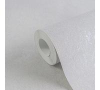 Ligero Estructurada, Atemporal Uni-Vliestapete Con Sencilla Aspecto - Gris