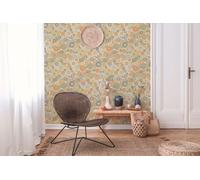 A.S. Création 395353-8,50 m x 0,53 m - Papel pintado retro de los años 70