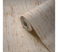 Ligero Estructurada Pintado Con Abstracto Linienmuster - Beige, amarillo, Oro