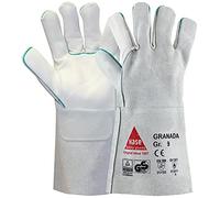 Ligero Guantes de soldadura GRANADA Grano del zurriago TÜV/GS - Grigio (grigio), 11