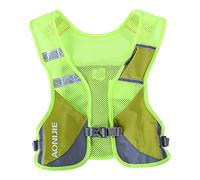 Ligero Mochila de Hidratación Superior Chaleco para Marathoner Ciclismo Trail Running Hombre Mujer (Verde)