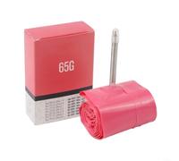 Ligero para tubo de neumático TPU de 45 mm, válvula para ciclo ligero | Resistencia a altas temperaturas, retención de presión estable, estilo de color rosa, sin costuras para curado de moho
