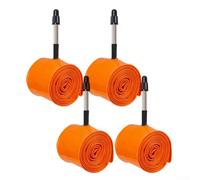 Ligero para tubo interior de TPU para 700C para bicicletas de grava 35C 36C 37C 38C 39C 40C Ancho de neumáticos de alta temperatura rendimiento de presión estable (4 piezas)