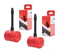 Ligero para tubos interiores de TPU para neumáticos de bicicleta de 20 pulgadas, 2 piezas con válvula Presta de 45 mm, 65 mm, diseño de sello reforzado (((406 1/8-1.75) 45 mm)