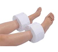 Ligero Pie Mano Espuma Elevador Amortiguador Resto de la pierna Elevación Almohada anti Deterioro Elevación del tobillo Dolor Presión Soporte Cojín,White,2pair