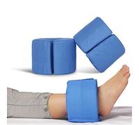 Ligero Pie Mano Espuma Elevador Amortiguador Resto de la pierna Elevación Almohada anti Deterioro Elevación del tobillo Dolor Presión Soporte Cojín,Blue,2pair