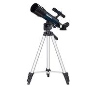 Ligero Telescopio Refractor Portátil Discovery Sky Trip ST50 De 50 mm para Niños y Principiantes con Adaptador De Fotos y Libro sobre Astronomía En Español
