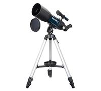 Ligero Telescopio Refractor Portátil Discovery Sky Trip ST80 De 80 mm para Niños y Principiantes con Adaptador De Fotos y Libro sobre Astronomía En Inglés