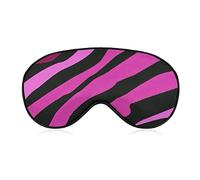 Ligero y cómodo antifaz para dormir con patrón de leopardo de guepardo rosa para niños, niñas, adolescentes, mujeres, cubierta de ojos 3D con correa elástica, para el almuerzo, para viajar, para dor