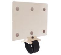 Ligh Tweight Brazo Montado Soporte de Música Portátil Ajustable Marchas Trompeta de Lyre para Trompetas en Bandas de Cuento de Hadas Ligh Tweight Music Sheet