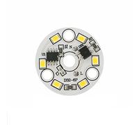 LIGHBIB Chip LED Para Luz Descendente, 2 Uds, 3W, 5W, 7W, 9W, 12W, 15W, 18W, SMD 2835, Cuentas De Luz Redondas, AC 220V-240V, Chip De Luz Descendente Led, Foco De Iluminación,3W,220V Blanco Cálido