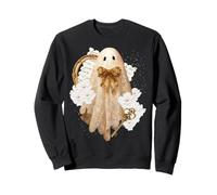 Light Academia Vintage Fantasma y Flores Sudadera