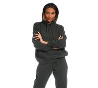 Light and Shade LSLSWT005 Top Sudadera con Capucha Super Soft Touch Loungewear para Mujer, carbón, XL