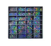 Light and Shadows - Molde de silicona para decoración del hogar, diseño de dominó, adecuado para hacer joyas de resina epoxi, moldes de juego para fundición de resina