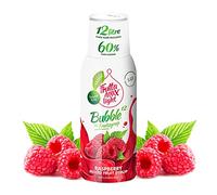 Light - Bajo en carbohidratos - Jarabe de fitness de FruttaMax | Azúcar Cero | con Stevia | 50-60% Contenido de Fruta 500ml (Frambuesa Light)