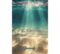 Light Beneath the Surface Journal: A Calming Notebook Featuring Teal Water Reflections, Light Beams, and Glitter Accents - Perfect for Writing, Mindfulness, and Creative Inspiration