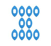 (Light blue)Kinesiology Tape for Knees Pre Cut,Knee Tape for Knee Pains Relief,Sports Tape for Support & Comfort During Workouts Light blue