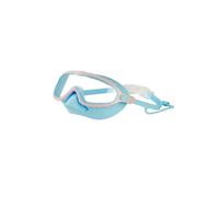 (Light Blue) Swim Goggles with Nose Cover Wide Field Of View Diving Mask Anti-Fog Anti-Leak ,Toddler Swimming Goggles For Kids Ages 4-16