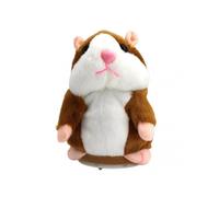 (Light Brown)Simulation Hamster Mouse Toy - Electric, Interactive Stuffed Animal, Perfect for Kids Playtime and Educational Fun