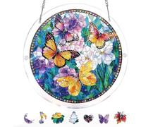 Light Catcher - Acrílico 18,8 x 18,8 x 0,6 cm | Decorative Window pendentif Jigsaw Puzzle Wall Hanging Home Decor For Living Room Bedroom Door Garden Patio Porch Colorful Sun Catcher Gift Mothers Day