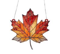 Light Catchers For Window - Autumn Maple Leaves Acrylic Pendant, Transparent 2D Hanging Ornament, Festive Thanksgiving Decoration | Sun Catcher Windowsill Bedroom Balcony Home Wall Decor