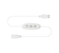 Light Dimmer Brightness Controller, 3 Button Adjuster, 8 Level USB Switch, Durable Lighting Tool, Practical for Home Living Room Bedroom Dorm Apartment Family Gathering Study Movie Watching