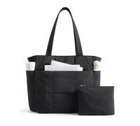 LIGHT FLIGHT Puffer - Bolso de mano para mujer, grande, 26,5 L, Negro , Contemporáneo