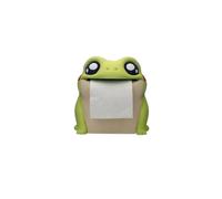 (Light Green) Cute Frog Roll Paper Holder, 3D Printed Frodrick The Toilet Paper Dispenser