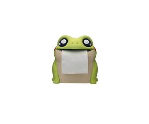 (Light Green) Cute Frog Roll Paper Holder, 3D Printed Frodrick The Toilet Paper Dispenser